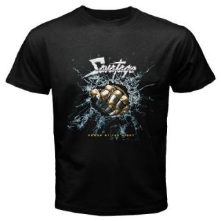 Savatage T Shirt Heavy Metal Band Black Tee Size s 3XL