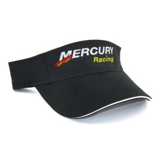 Mercury Outboards New Black Mercury Racing Visor Cap Hat