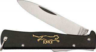 Mercator K55K Black Cat Stainless Steel Blade Knife