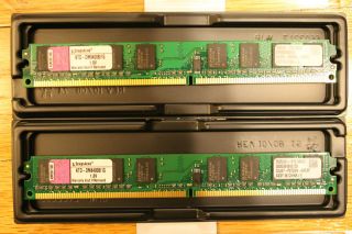 2X 1GB KTD DM8400B PC2 5300 DDR2 667MHz Desktop Memory Modules