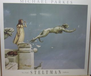 Michael Parkes Gargyoles Fine Art Poster