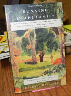 Running in The Family Michael Ondaatje 1993 Readers Edition TPB