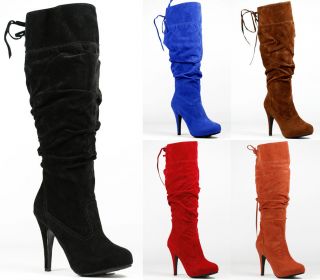High Heel Tall Fashion Knee Boot Anne Michelle Captivate 03