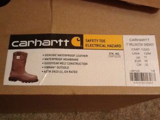 New Mens Carhartt Wellington Boots