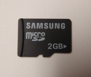 2GB Micro SD Memory Card