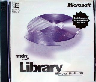 Microsoft MSDN Library Visual Studio 6 6 0 Basic Help Professional