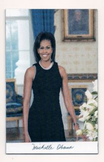 Michelle Obama Autograph Glossy Fridge Magnet 002