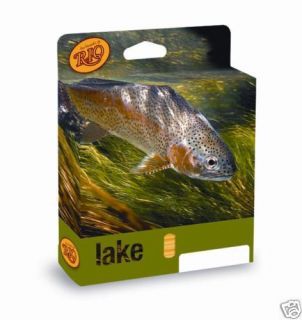 Rio Lake Fly Line WF4F I Midge Tip Clear Tip Yellow NEW 