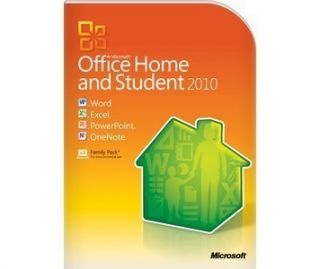 Microsoft Office Home and Student 2010 for Up to 3 Pcs