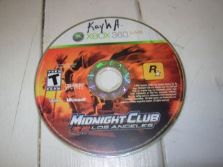 Midnight Club Los Angeles Xbox 360 2008
