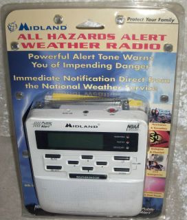 Midland All Hazards Alert Weather Radio WR 100C New in Package