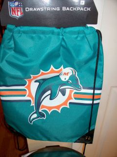 Miami Dolphins Drawstring Backpack