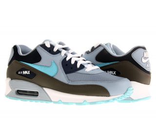 Nike Air Max 90 Blue Grey Tide Pool Blue Navy WH Mens Running Shoes