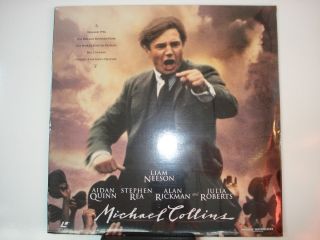 Michael Collins 1996 LTBX AC 3 LaserDisc NEW Liam Neeson Julia Roberts