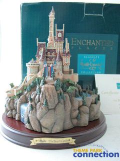 WDCC Beauty & The Beast BEASTS CASTLE Enchanted Places Statue Figure