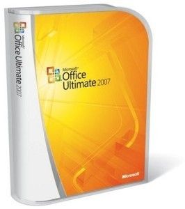 MS Office 2007 76H 00325 Ult CD Disc 2K7 Micro Pro Mate