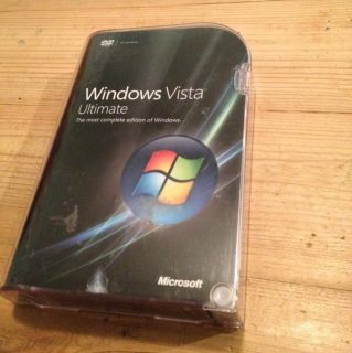 Windows Vista Ultimate Microsoft 32 and 64 Bit