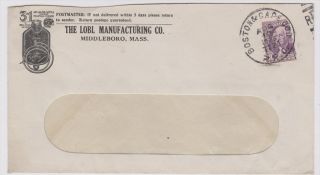 Middleboro MA Lobl Manufacturing Advertising Cover