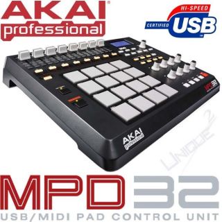 Akai MPD32 MPC 32 USB MIDI Pad Controller Beat