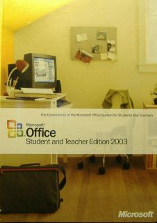 Microsoft OFFICE 2003 Standard Student & Teacher WORD excel POWERPOINT