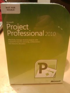 Microsoft Project 2010 Professional For 2 PCs Full Version MS Pro