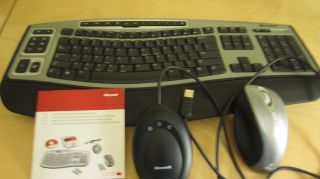 Microsoft Wireless Laser Keyboard and Mouse 6000 V2 0 Model 1074