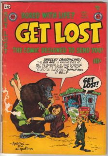 Get Lost Comic Book 2 Mike Ross Comics 1954 Fine