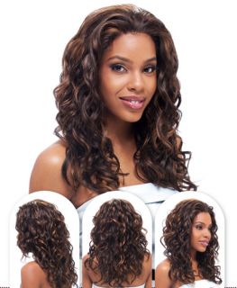 Fifth Avenue Collection Synthetic Lace Front Wig Top Mila