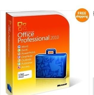 Microsoft Office 2010 Professional Brand New Retail 3 PC`s SEALED