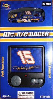 Team Up NASCAR 1 72 Mini Micro R C Racer 15 Michael Waltrip 40415 New