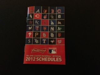 2012 Major League Baseball Schedule