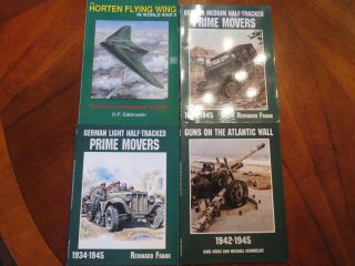 Lot of 4 Schiffer Military History Books