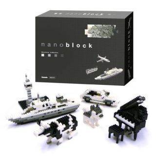 Monotone Color Set NB 002 Kawada Japan Mini Building Blocks Lego NEW