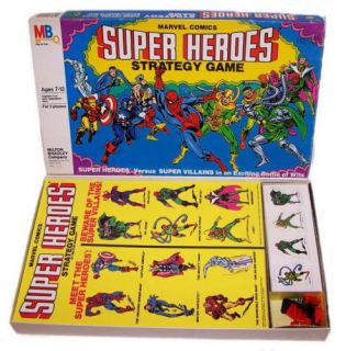 Spiderman Super Heroes Game Milton Bradley 1980 SEALED