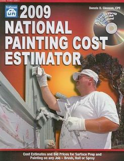 National Painting Cost Estimator by Dennis D. Gleason 2008, CD ROM