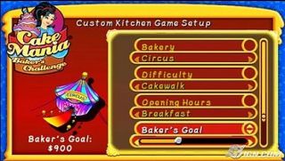 Cake Mania Bakers Challenge PlayStation Portable, 2008