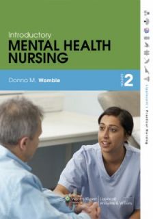 Introductory Mental Health Nursing by Donna M. Womble 2010, Paperback