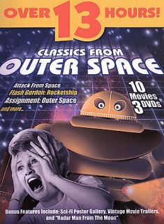 Classics From Outer Space DVD, 2005, 3 Disc Set