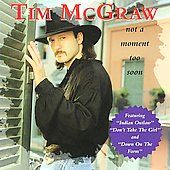 Not a Moment Too Soon by Tim McGraw Cassette, Mar 1994, Curb