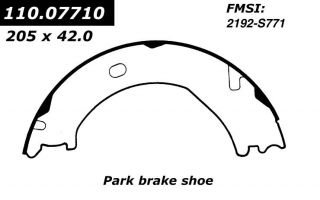Centric Parts 111.07710 Parking Brake Shoe