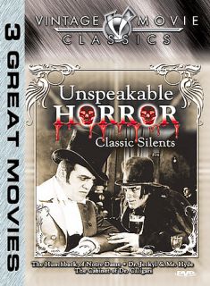 Unspeakable Horror DVD, 2004