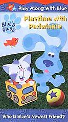Blues Clues   Playtime With Periwinkle VHS, 2001