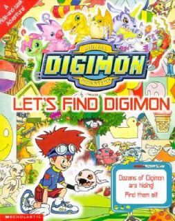 Lets Find Digimon by Ellen Sullivan 2000, Paperback