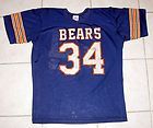 Vintage WALTER PAYTON RAWLINGS Chicago Bears Jersey Large Old School