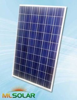 1000w 1KW (4 x 250W) SHARP Solar Panels 60 6x6 Solar Cells each Panel