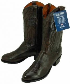 186 New LUCCHESE B/C Calf Cowboy Boots Mens 10 EE $300