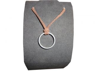 Uncharted 3 UNIQUE Nathan Drake Replica Collector RING WITH NECKLACE