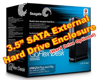 USB External SATA Hard Drive Enclosure  Seagate FreeAgnet GoFlex Desk