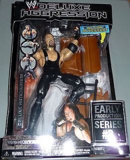 UNDERTAKER WWE Jakks Deluxe Aggression EARLY PRODUCTION Series 2