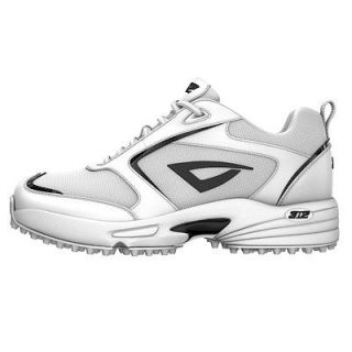 3n2 MOFO Mens Baseball/Softb all Turf Training Shoes   White   9.5
